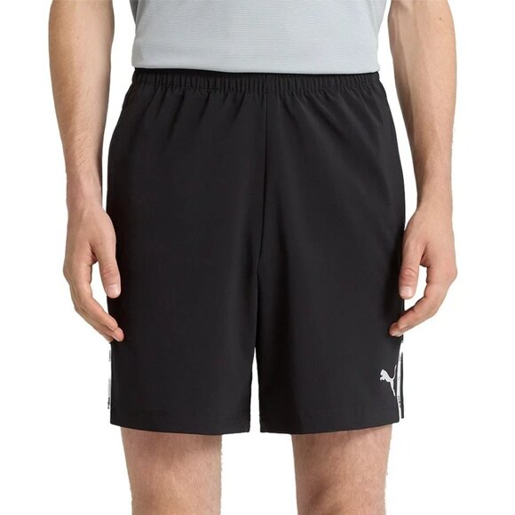 NWOT Puma Men's Size M Black Performance Shorts Polyester/Elastane Blend - Picture 1 of 9